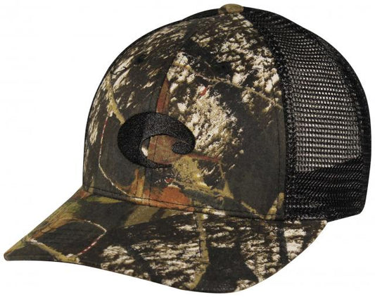Costa Black Mossy Oak Trucker