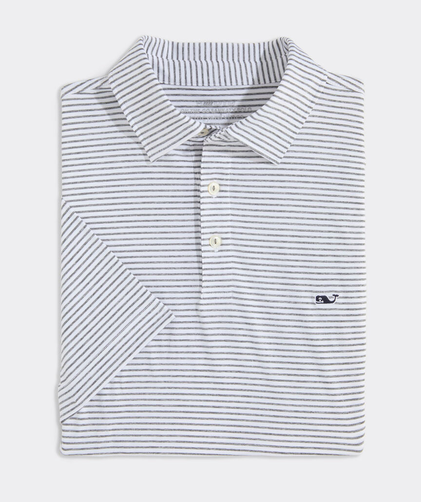 Vineyard Vines Bradley Stripe Sankaty Polo