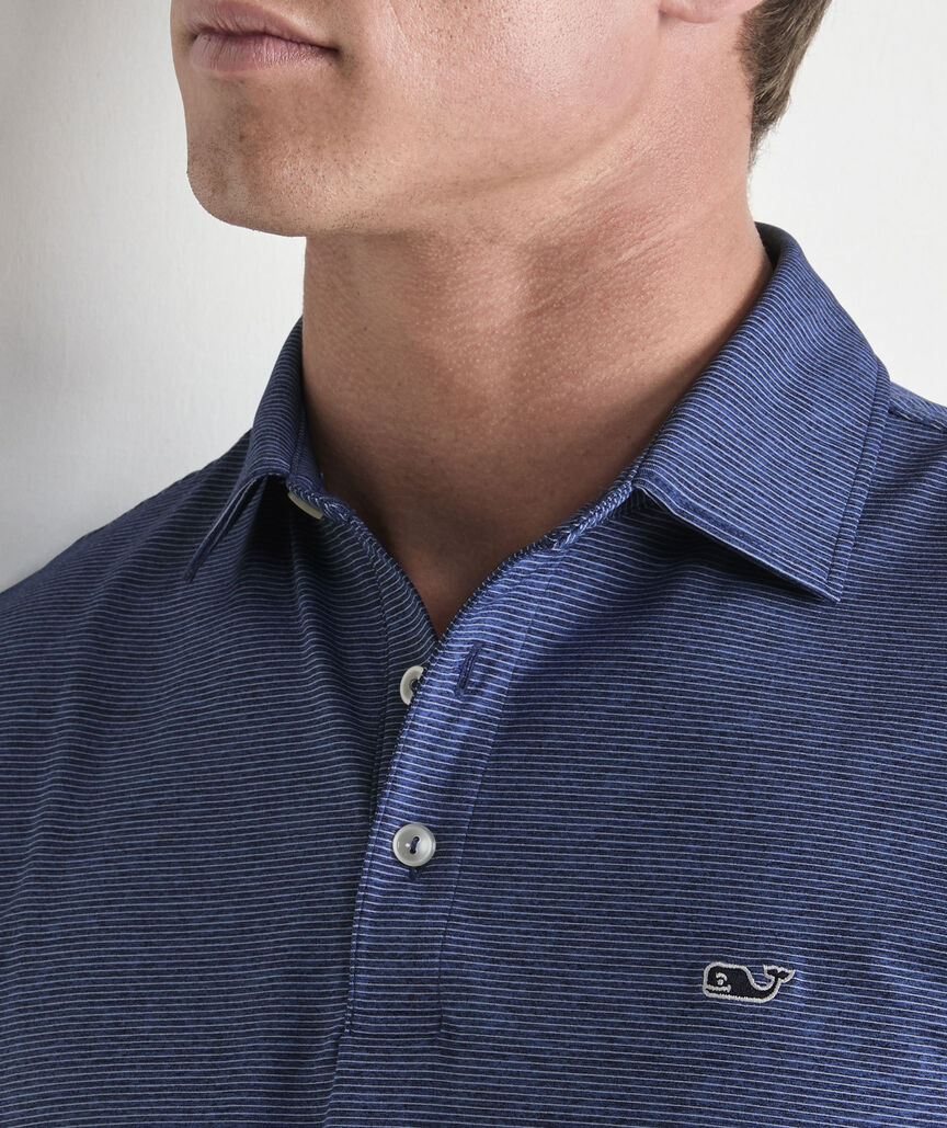 Vineyard Vines St. Jean Stripe Sankaty Polo