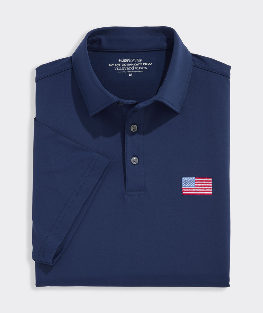 Vineyard Vines Golf Sankaty Polo