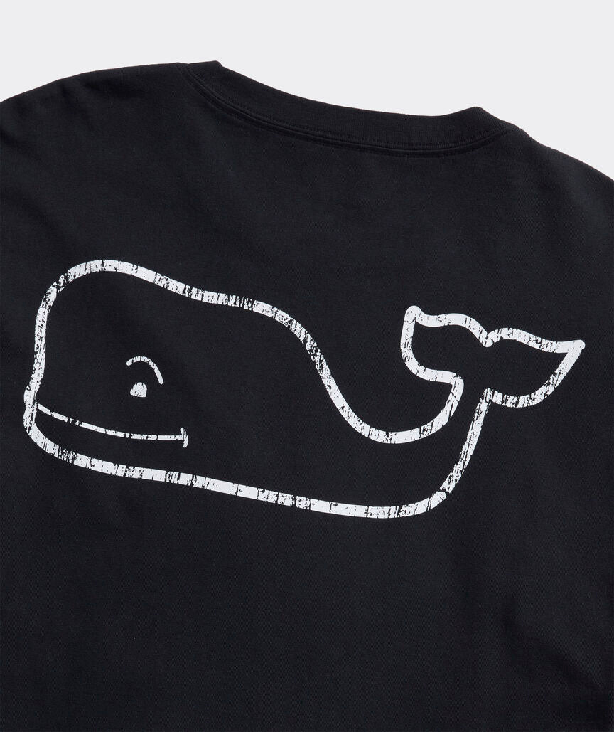 Vineyard Vines Vintage Whale Long-Sleeve Pocket Tee