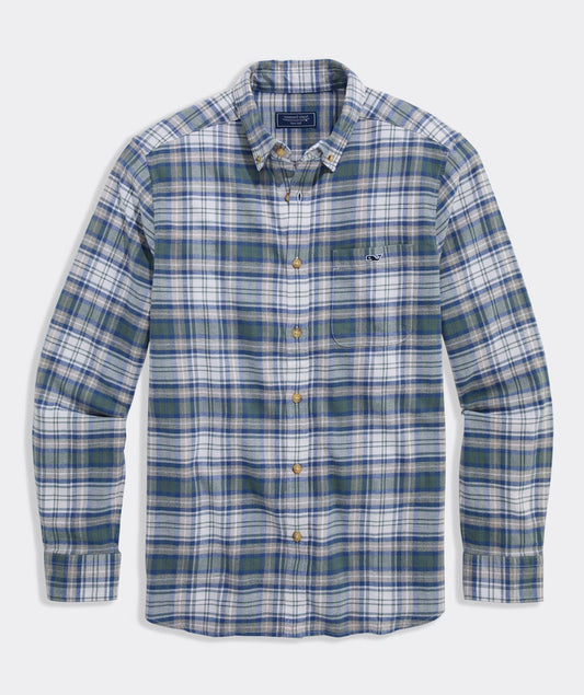 Vineyard Vines Great Point Plaid Vineyard Flannel Shirt