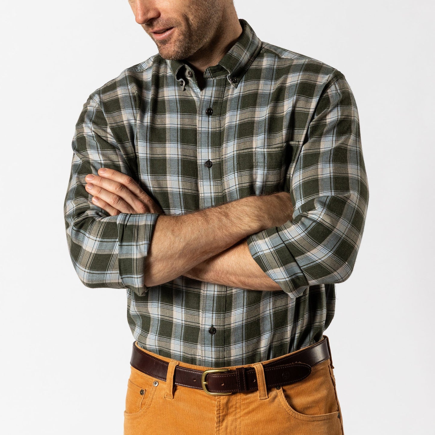Duck Head Cotton Flannel Sport Shirt