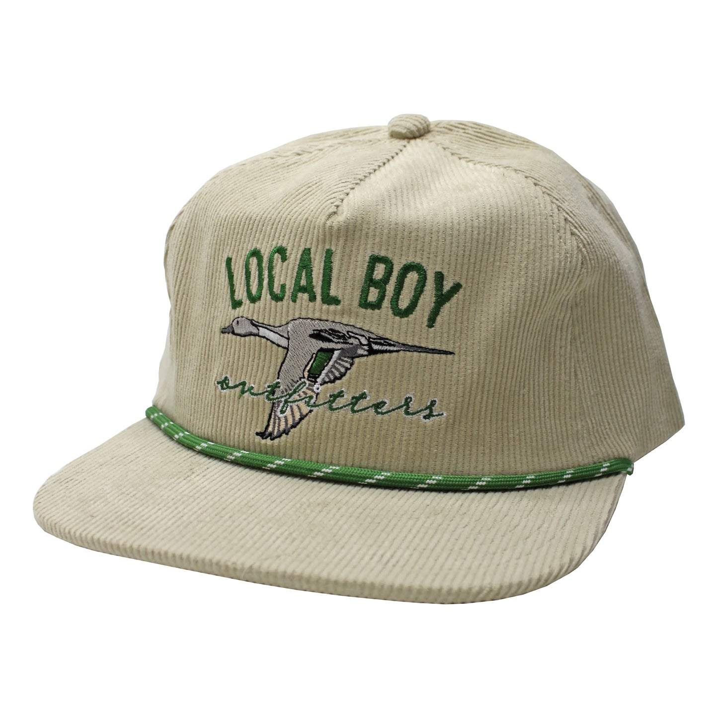 Local Boy Youth Lucky Duck Corduroy Hat