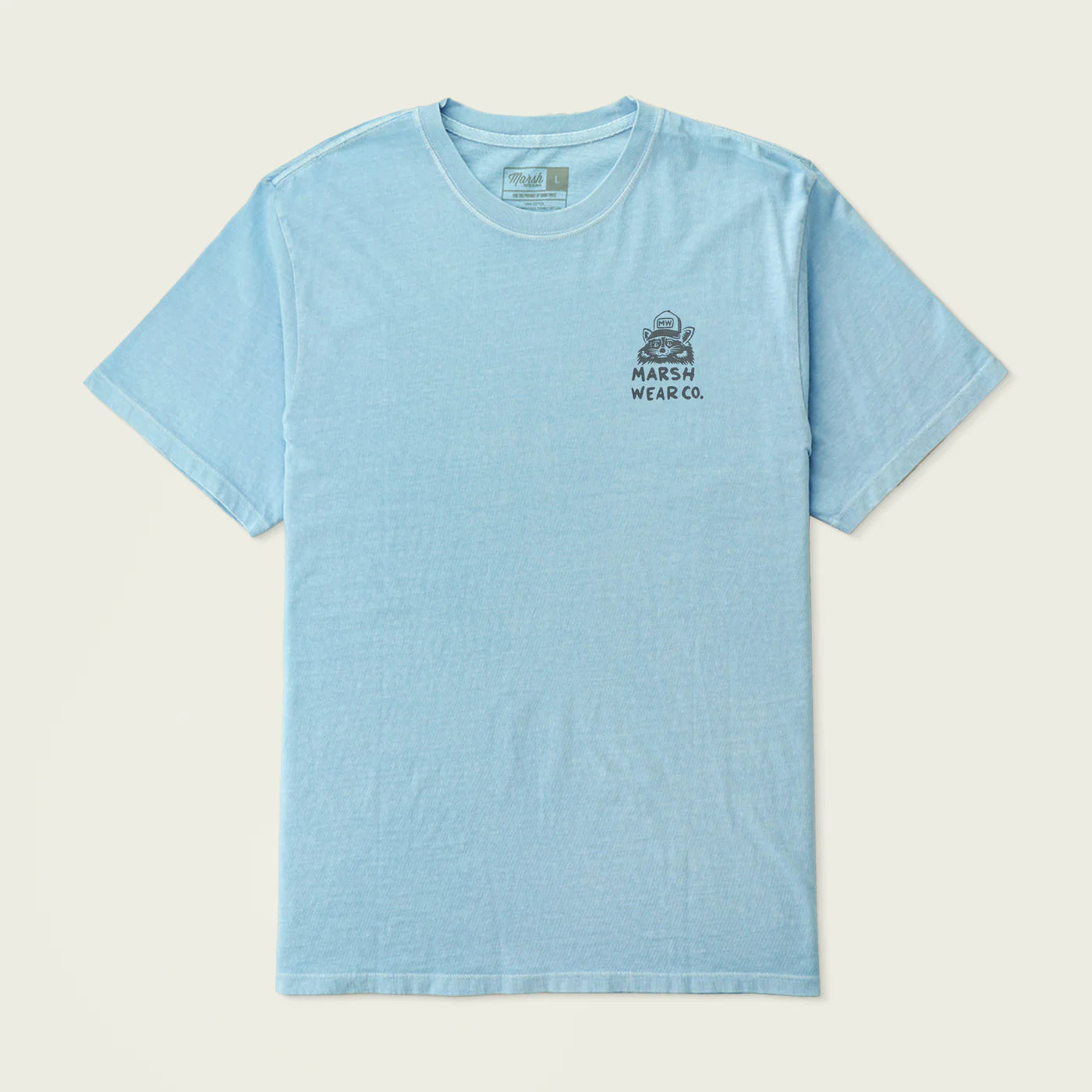 Marsh Wear Stay Awhile SS Tee- Hazy Blue