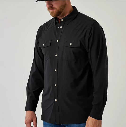 Burlebo LS Performance Western Shirt