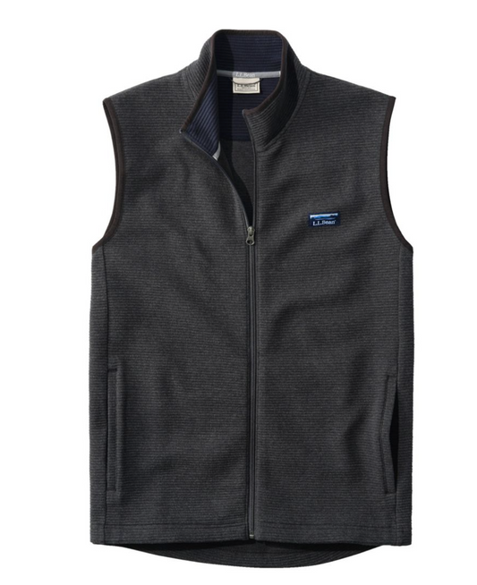 LL Bean Men's Lakewashed Double-Knit Vest