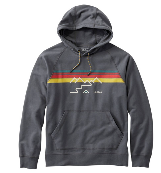 LL Bean Bean's Comfort Camp Hoodie, Graphic
