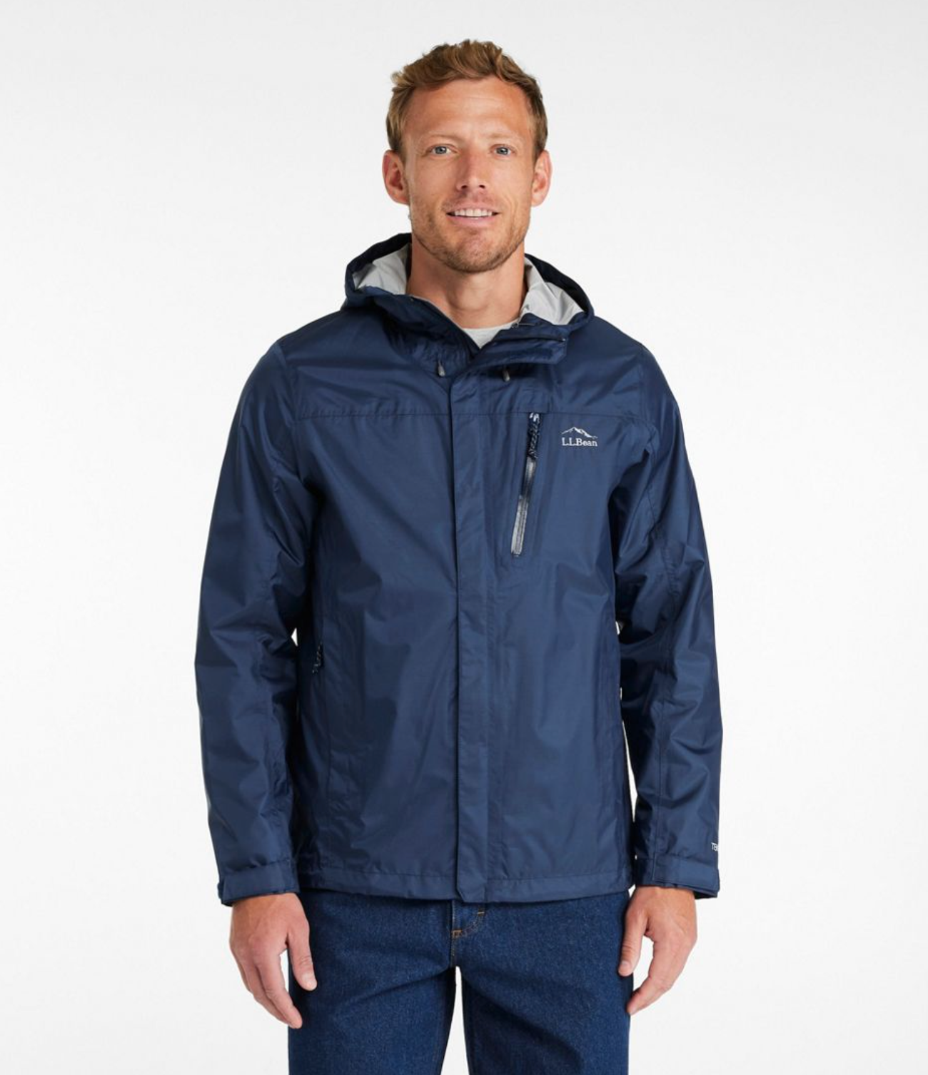 LL Bean Men's Trail Model Rain Jacket