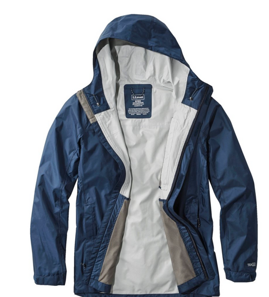 LL Bean Men's Trail Model Rain Jacket