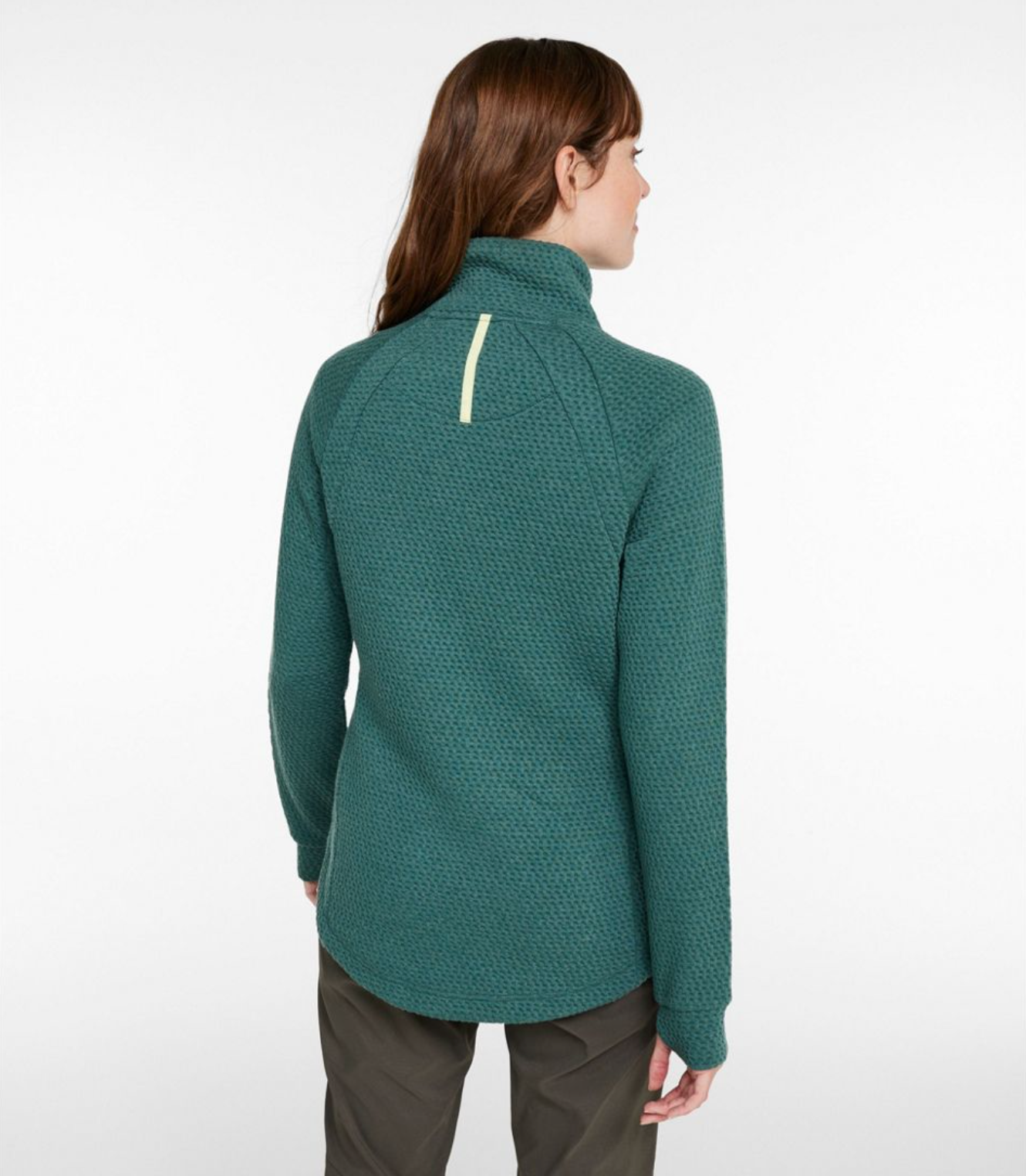 LL Bean Women's Ridgeknit Crossneck Pullover