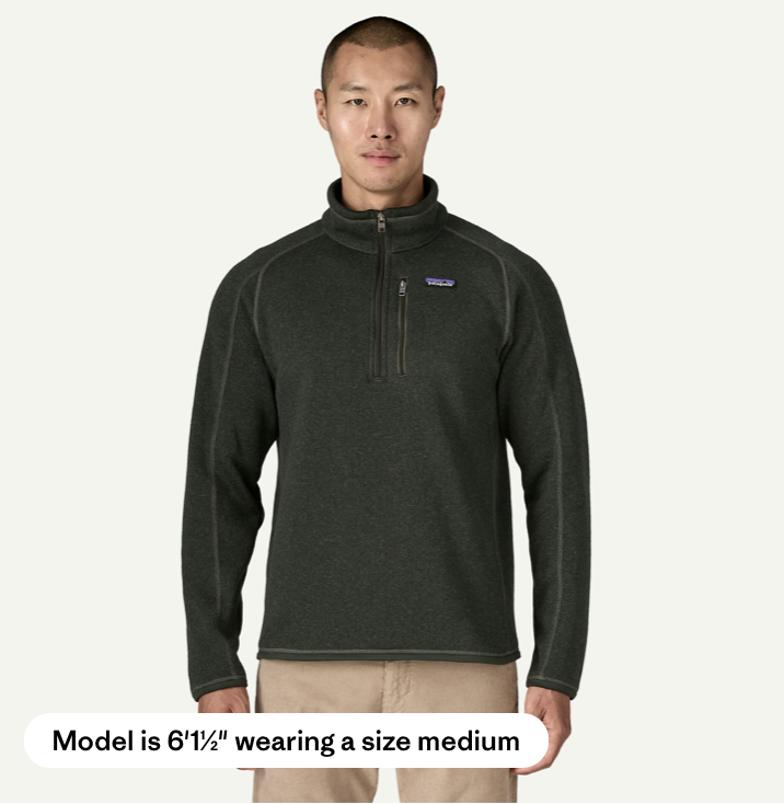 Patagonia Men's Better Sweater® 1/4-Zip Fleece