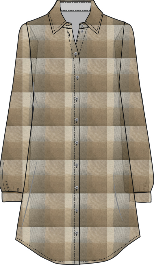 Flag & Anthem LYNDEN KNIT FLANNEL DRESS