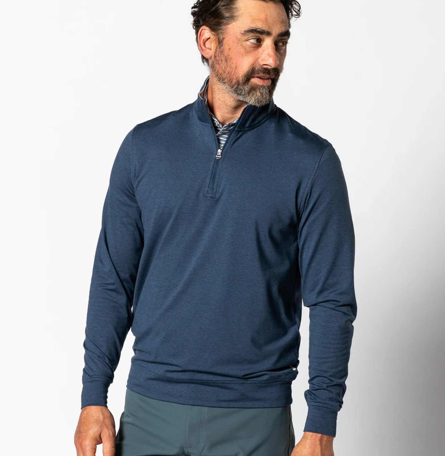 Duck Head Long Drive Performance 1/4 zip