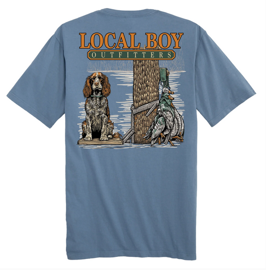 Local Boy Spaniel Stand SS Tee