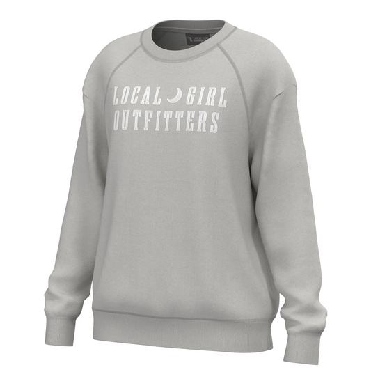 Local Girl Moon Cotton Crewneck