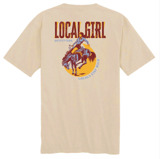 Local Girl Stay Wild SS Tee