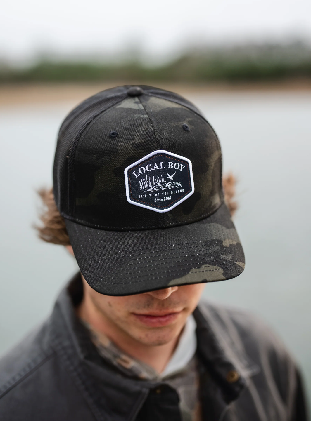 Local Boy Marsh Drop Trucker Hat