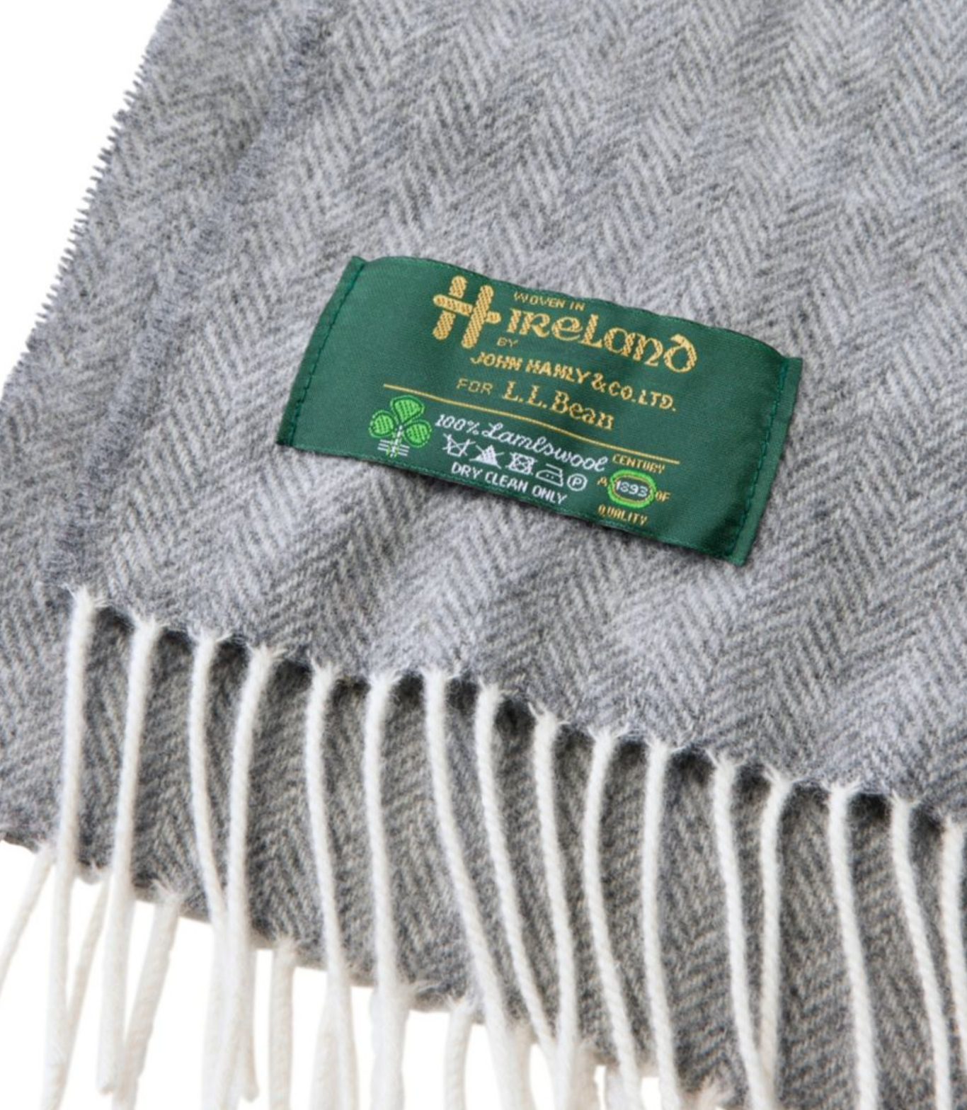 LL Bean Irish Lambswool Scarf