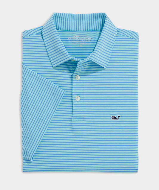 Vineyard Vines Sankaty Bradley Stripe Sea Splash/Ocean Breeze