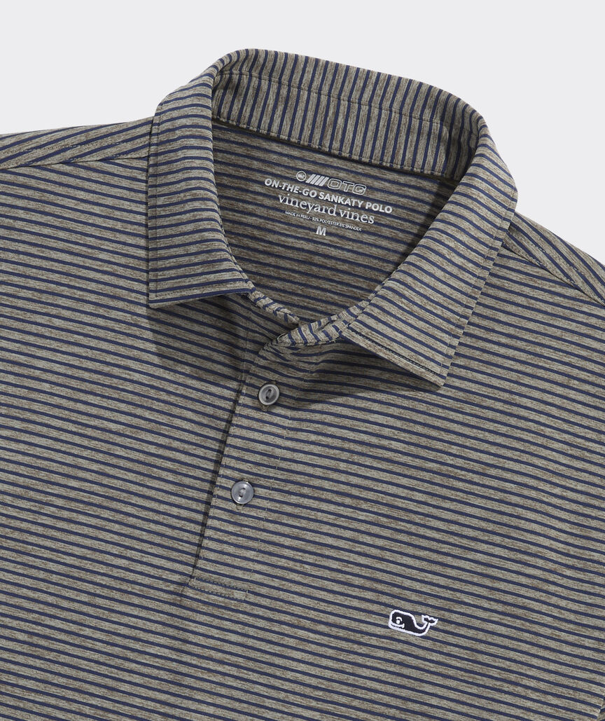 Vineyard Vines Bradley Stripe Sankaty Polo