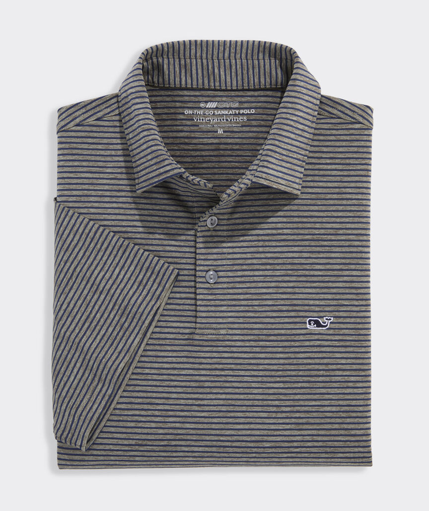 Vineyard Vines Bradley Stripe Sankaty Polo