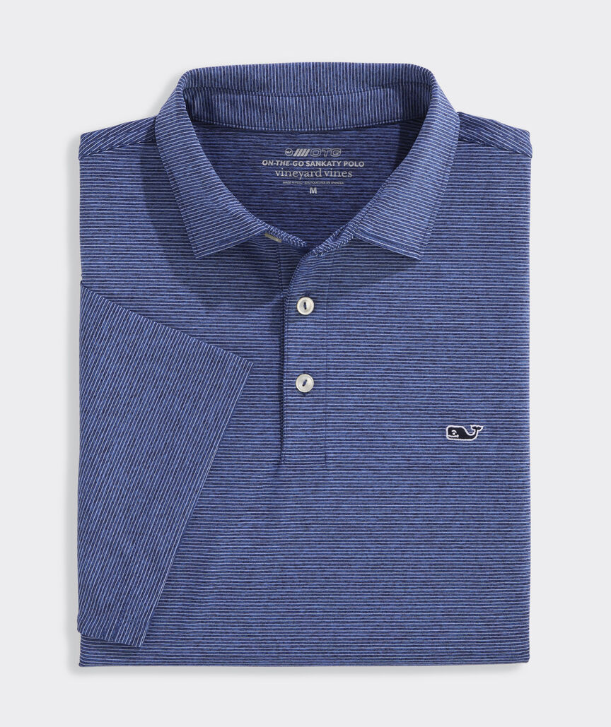 Vineyard Vines St. Jean Stripe Sankaty Polo