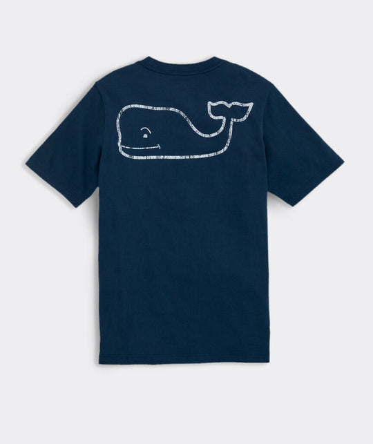 Vineyard Vines Youth Vintage Whale Pocket SS Tee
