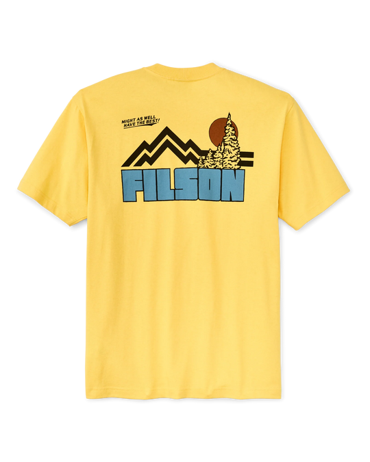 Filson SS Frontier Graphic T-Shirt Aspen Gold/Sun