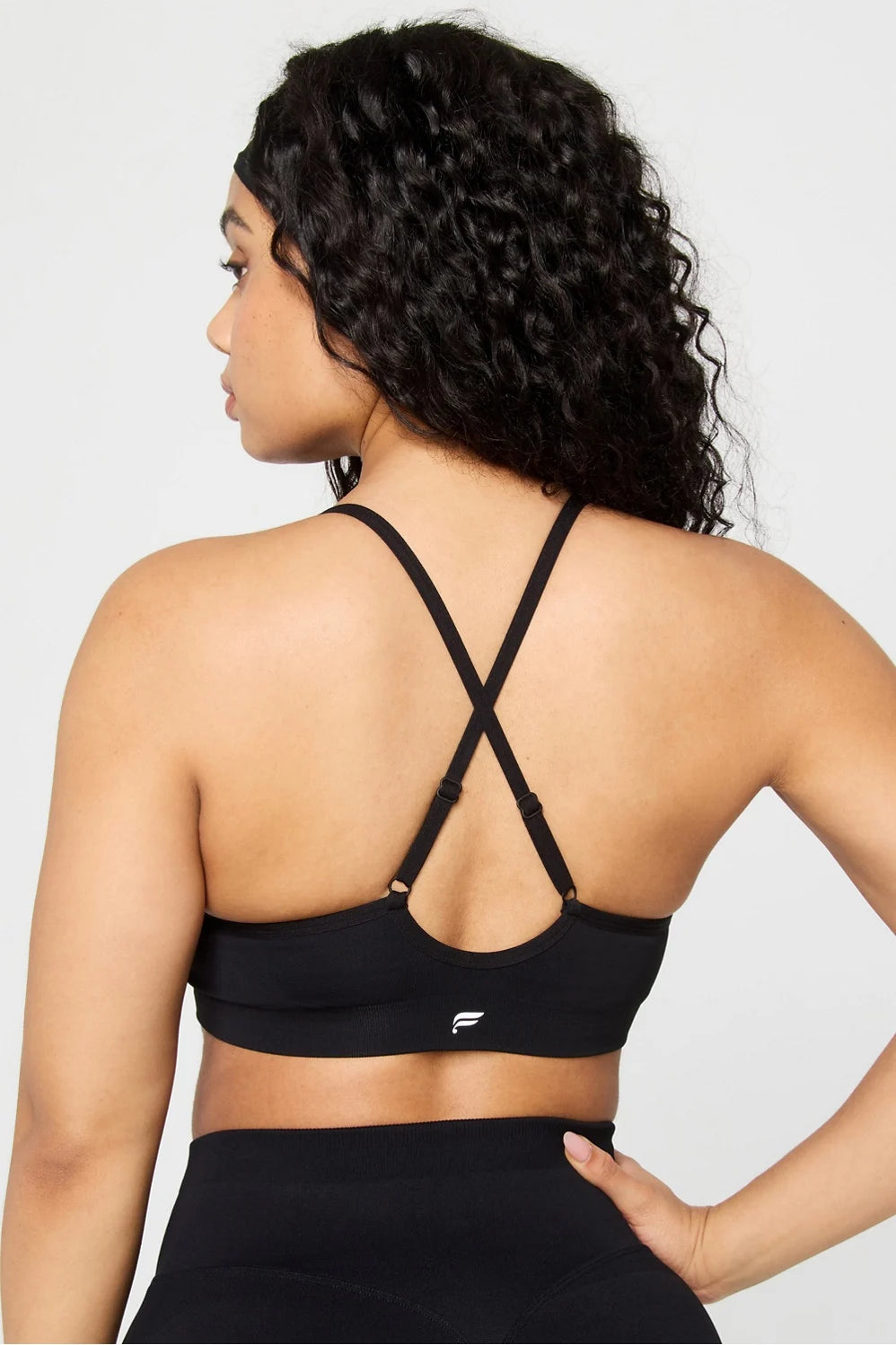 Fabletics Sleek Seamless Strappy Low Impact Bra