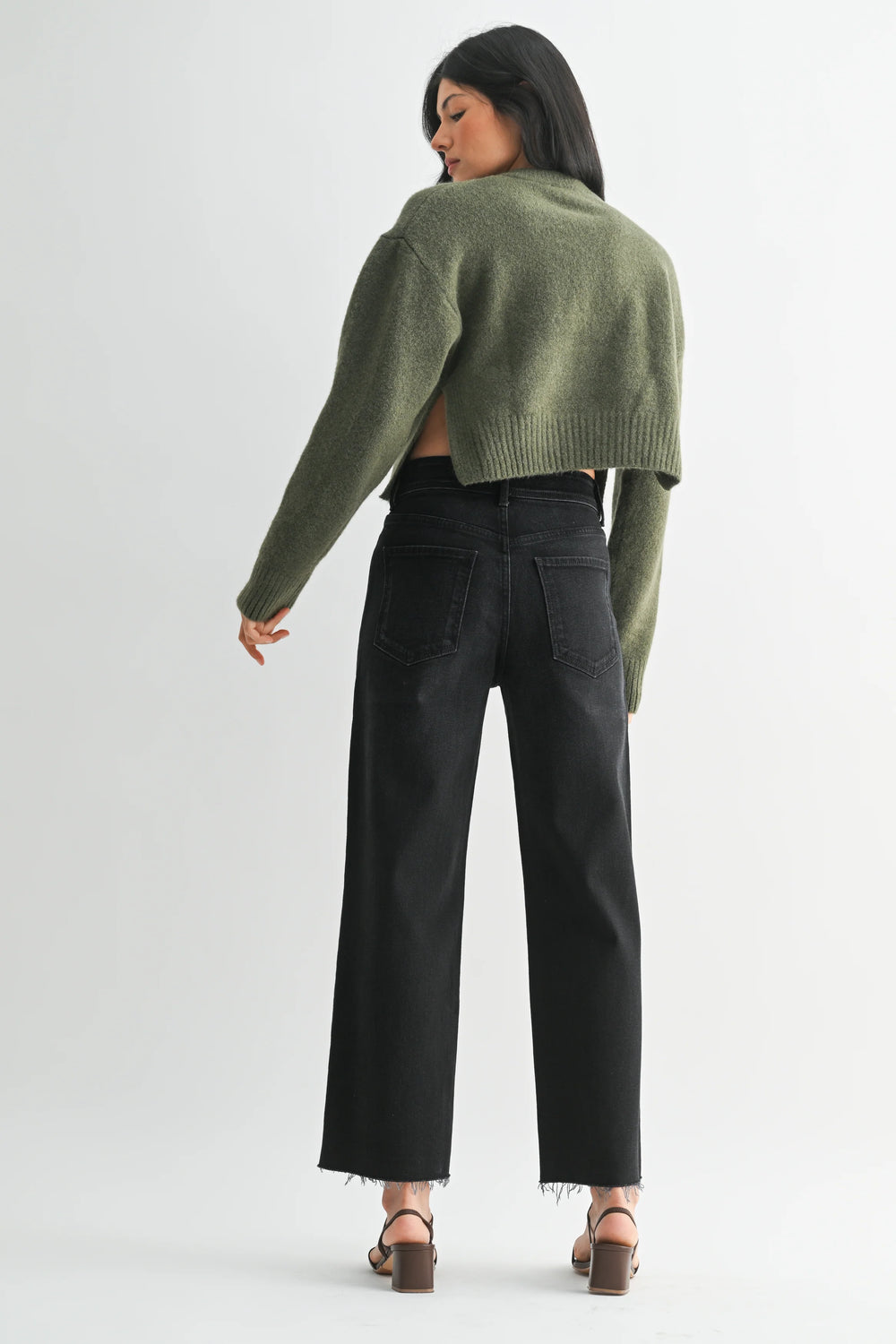 Just Black Denim The Nautical Wide Leg