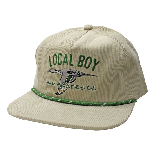 Local Boy Youth Lucky Duck Corduroy Hat