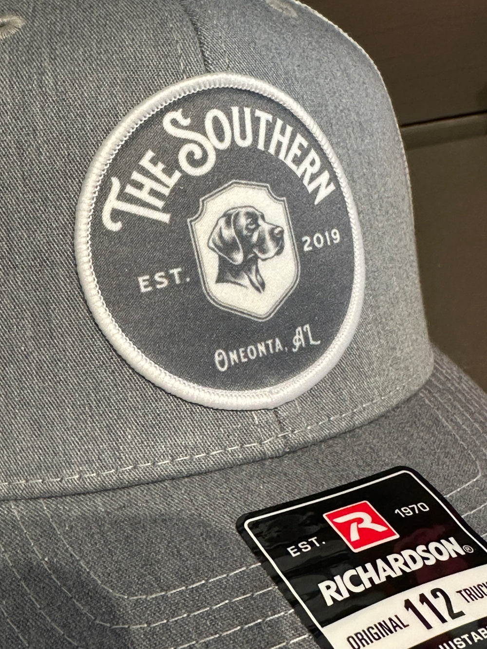 The Southern Hat- Round Dog Logo Patch