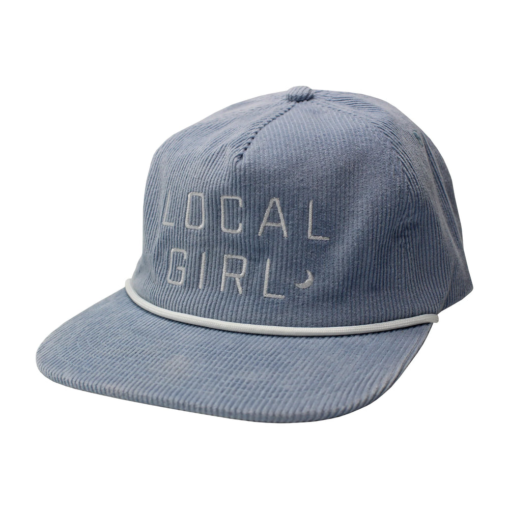 Local Girl Crescent Corduroy Hat