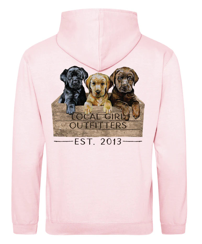 LG Youth Three Pup Night Hoodie