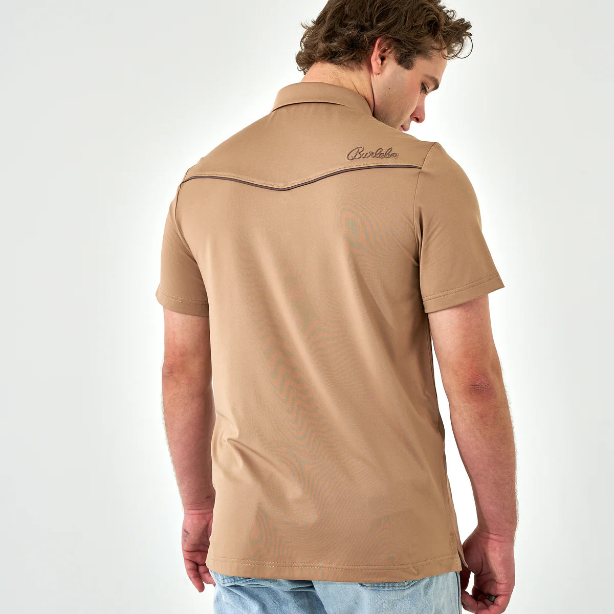 Burlebo Performance Pearl Snap Polo