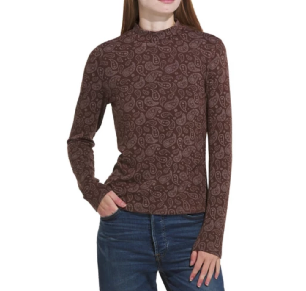 Flag & Anthem 49.50Women's Flag & Anthem Aldine Long Sleeve Mock Neck Shirt