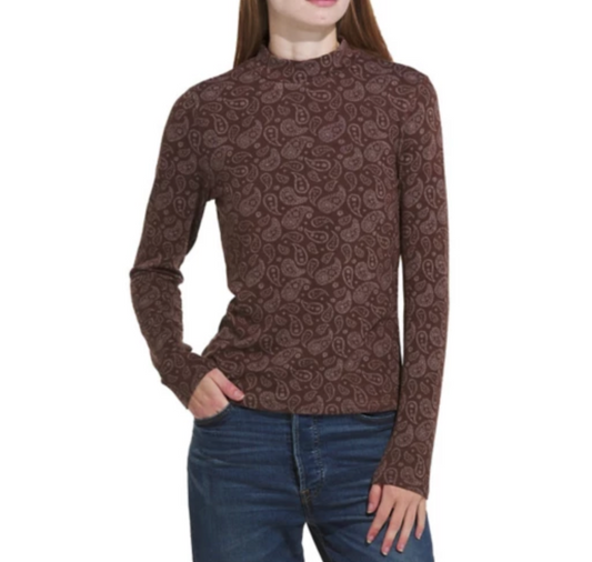 Flag & Anthem 49.50Women's Flag & Anthem Aldine Long Sleeve Mock Neck Shirt