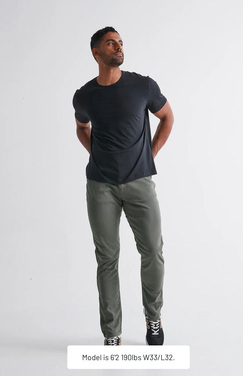 DUER No Sweat Relaxed Taper