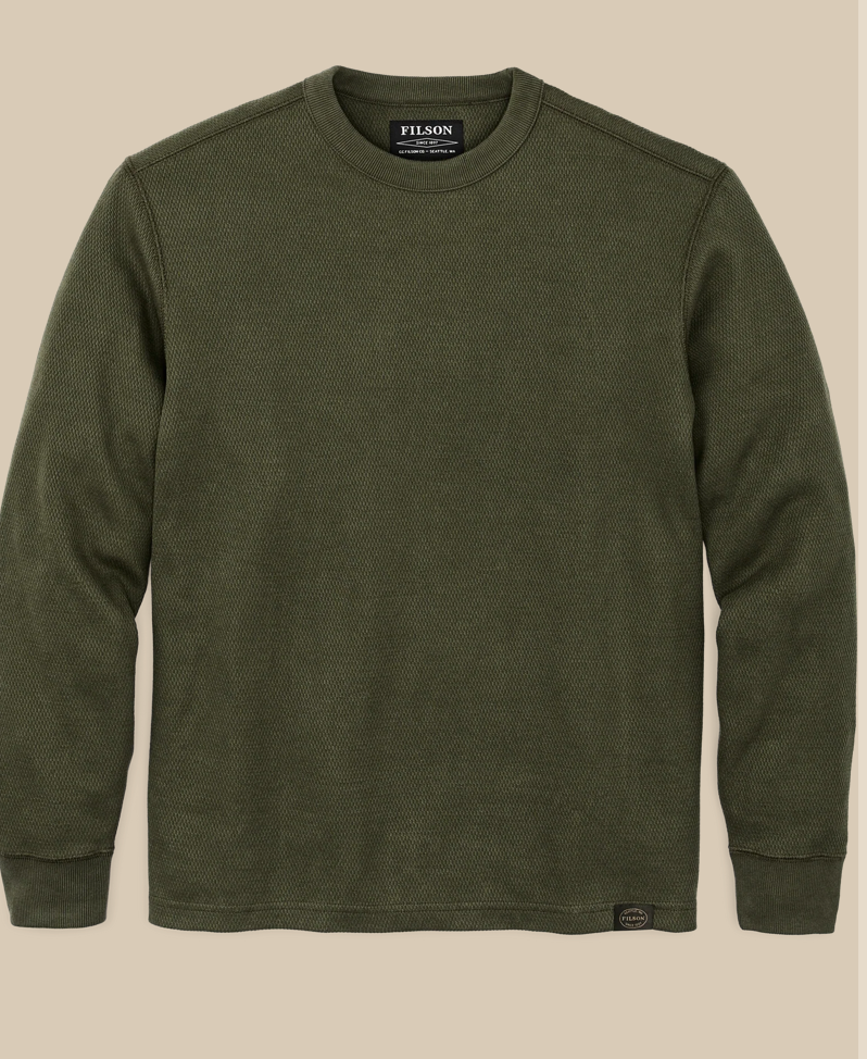 Filson Waffel Knit Thermal Crewneck