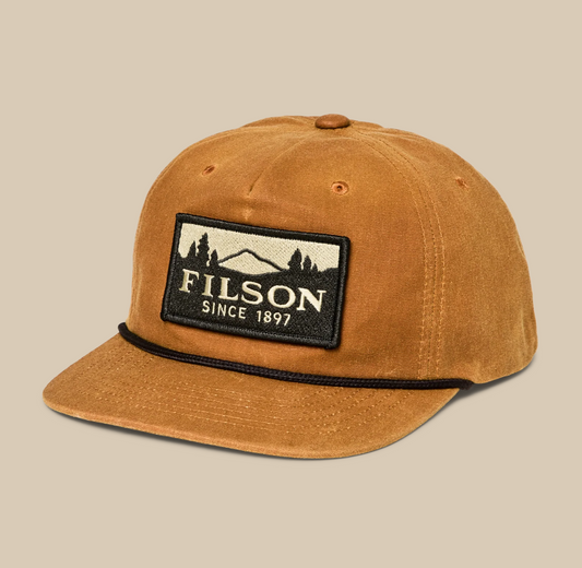 Filson Waxed Trucker Cap