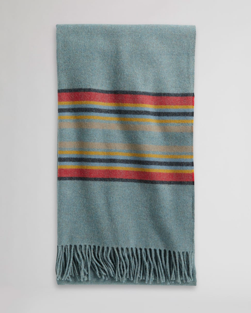 Pendleton Stripe 5th Ave Merino Wool Throw