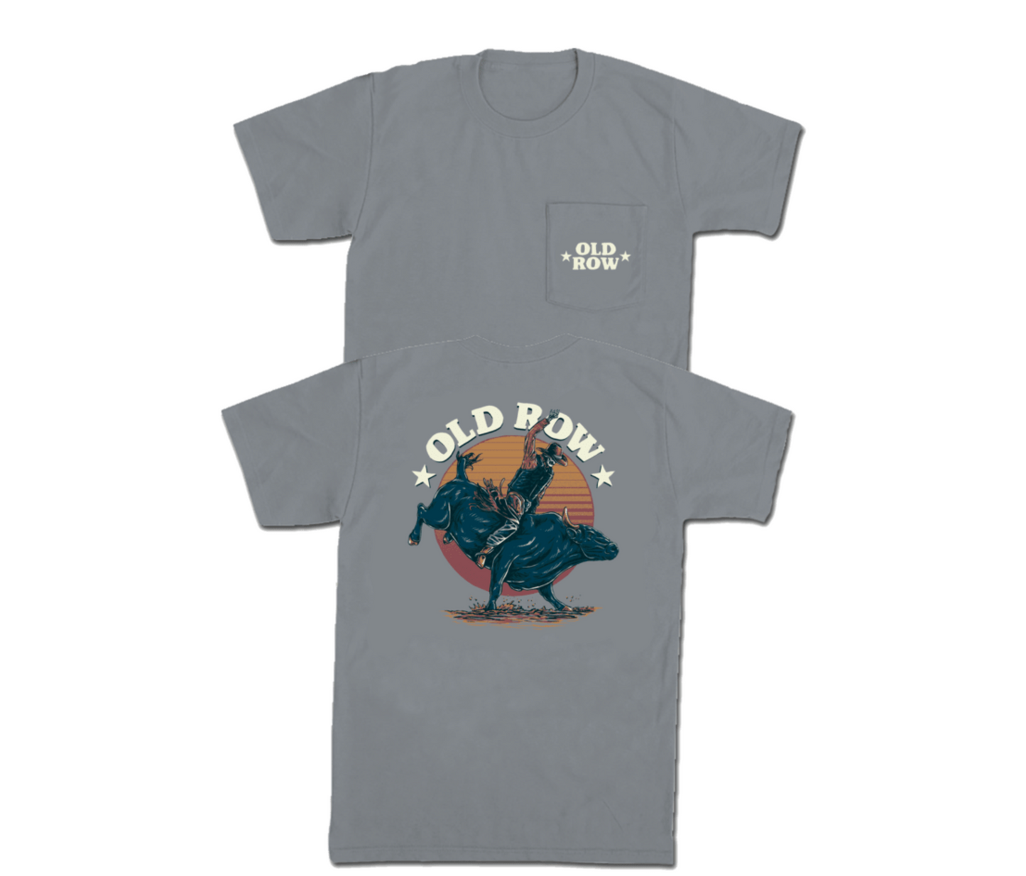 Old Row The Bucking Bull Tee