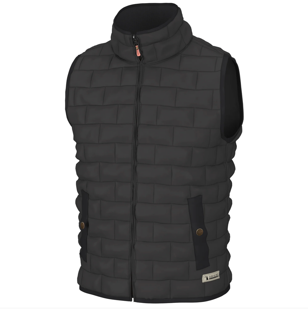 Local Boy Youth Brick Quilted Vest