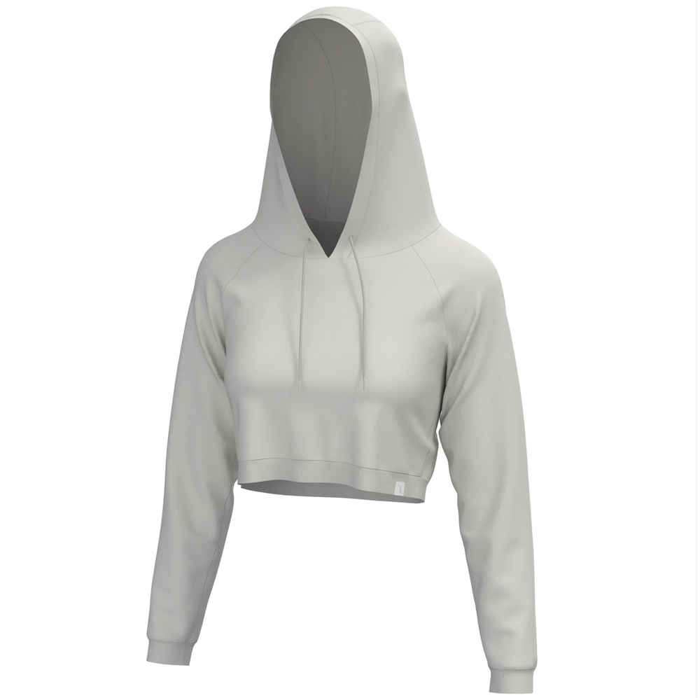 Local Girl Velvet Fleece Cropped Hoodie