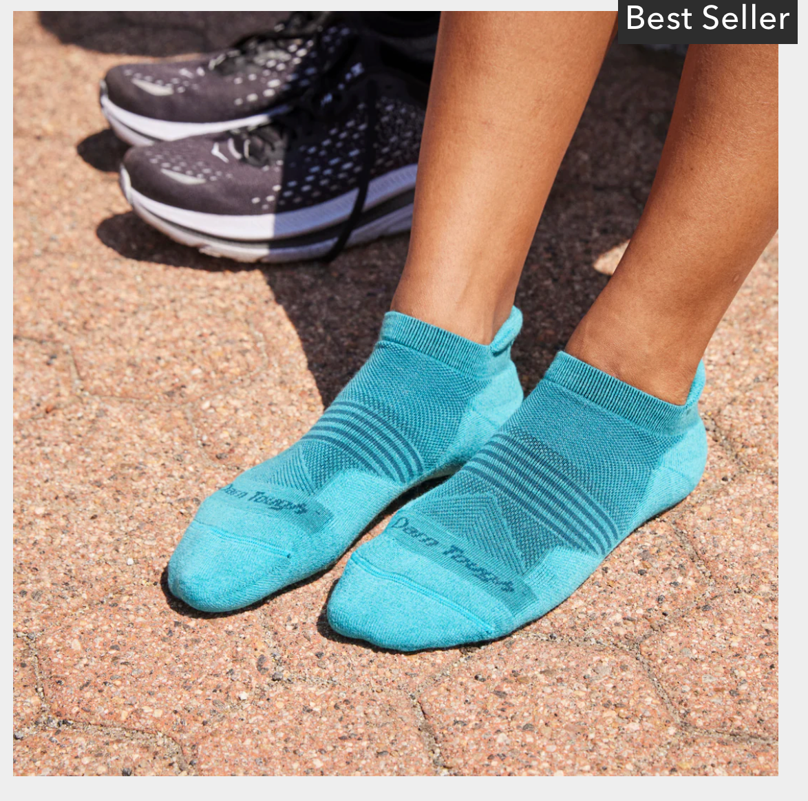 Darn Tough Women's Element No Show Tab Lightweight Running Socks