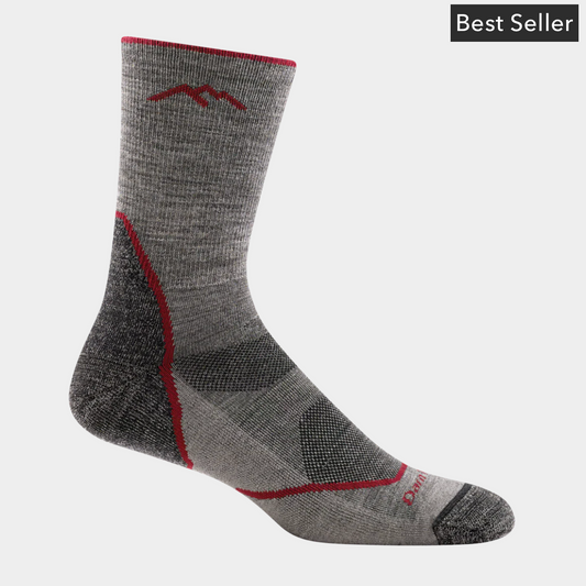 Darn Tough Men's Light Hiker Micro Crew Lightweight Hiking Socks