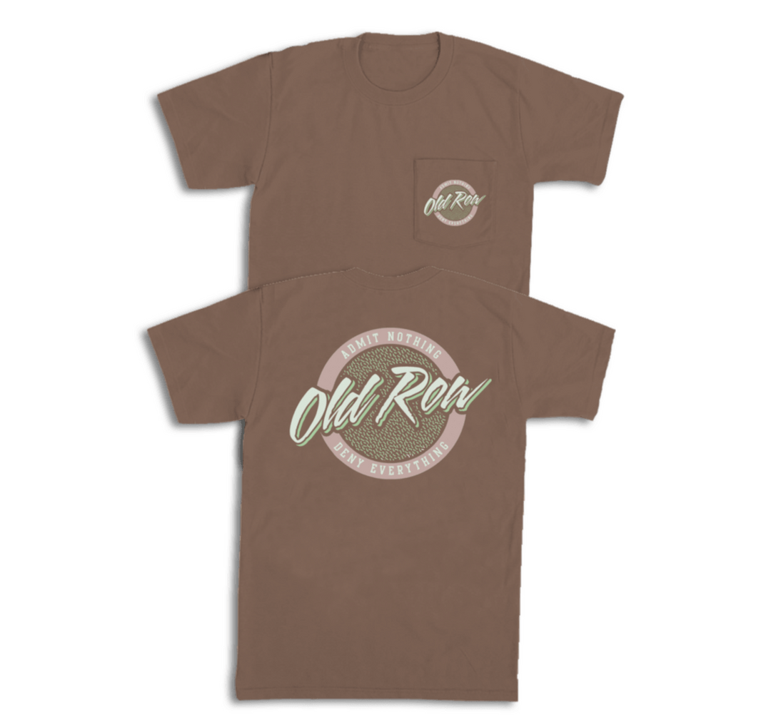 Old Row Circle Pocket Tee