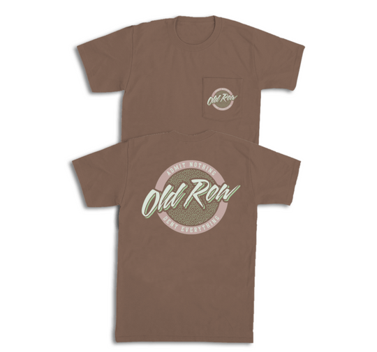 Old Row Circle Pocket Tee
