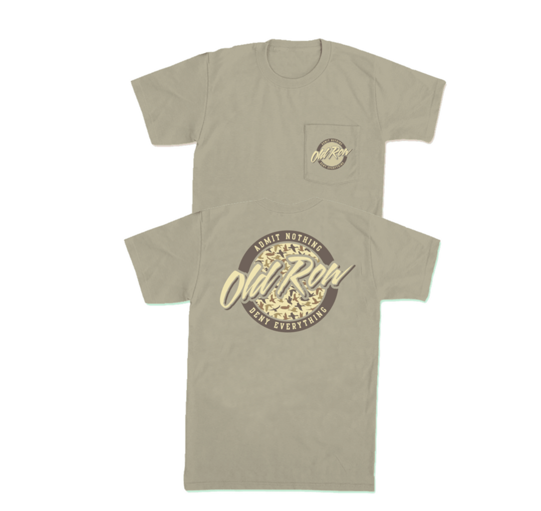 Old Row Circle Pocket Tee